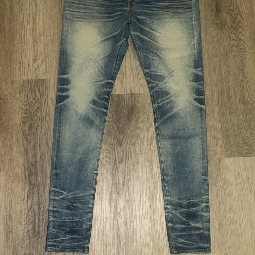 Amiri Skinny-Fit Stretch Jeans. Fading, Whiskering, And Subtle Distressing